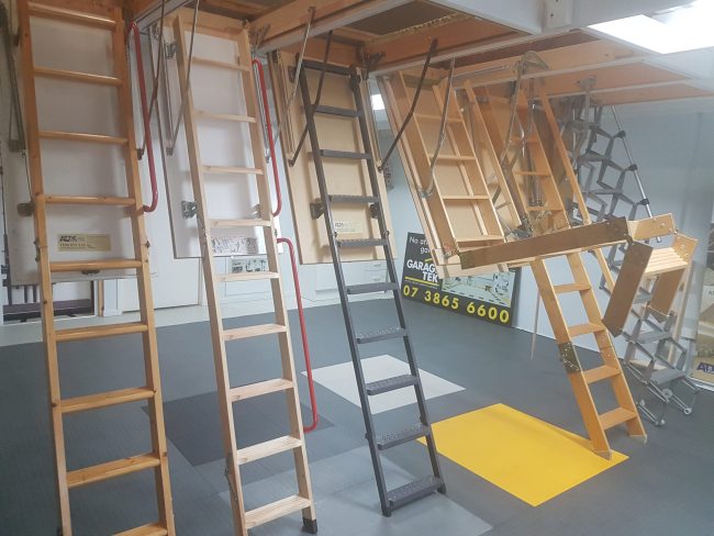 20170329_142758 Attic Ladders in Showroom.