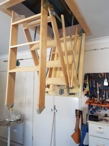 Attic Ladder Folding Down.