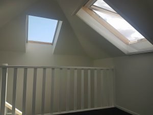 Skylights in the Attic.