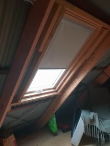 Skylight with Blind.