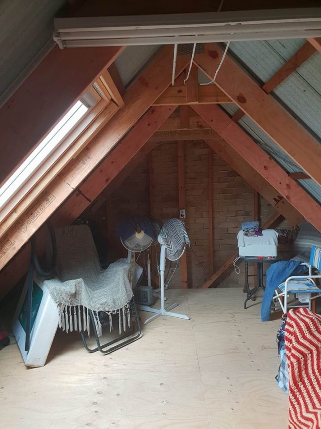 30831403_1951689805145154_1078266769_n Storage in Roof.