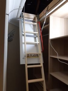 Attic Ladder.