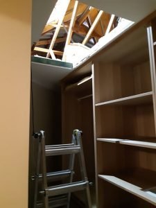 Attic Access Door.