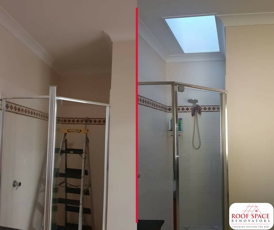 Before-and-after-1 Before and After Skylight.