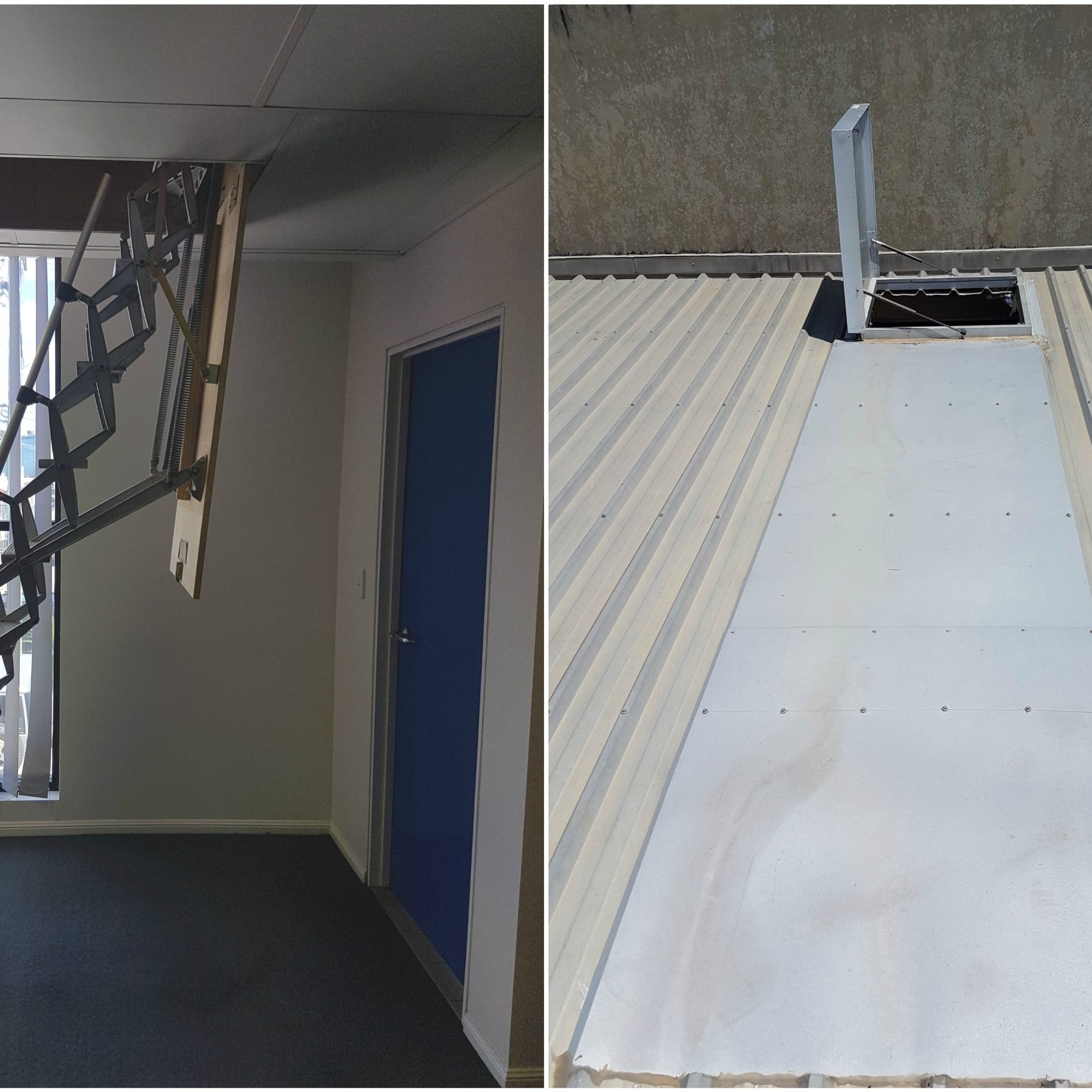 Columbus-combined-photo Columbus Attic Ladder.