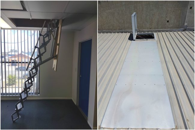 Columbus-combined-photo Columbus Attic Ladder.