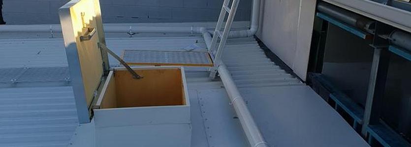 Commercial Attic Installation.