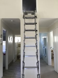 Existing Attic Ladder.