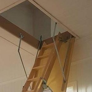 Queenslander-Attic-Conversion Attic Ladder.