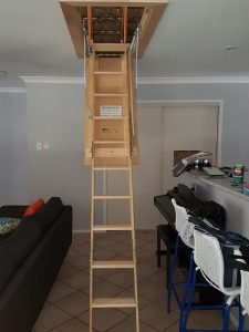 Attic Ladder.