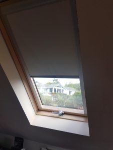 Roof Windows With Blinds.