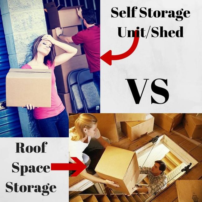 Roof-Space-Storage-vs-Self-Storage Self Storage vs Roof Space Storage.