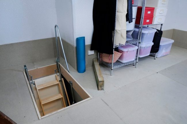 basic-storage basic storage in attic.