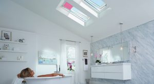 Skylights in Bathroom