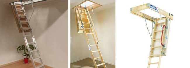 ladder-types Attic Ladder.