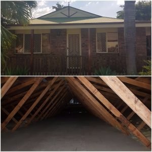 House with Finished Attic Install.