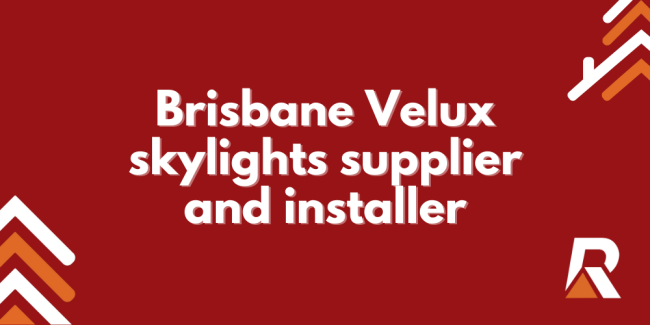2024-04 Brisbane Velux skylights supplier and installer Brisbane Velux skylights supplier and installer