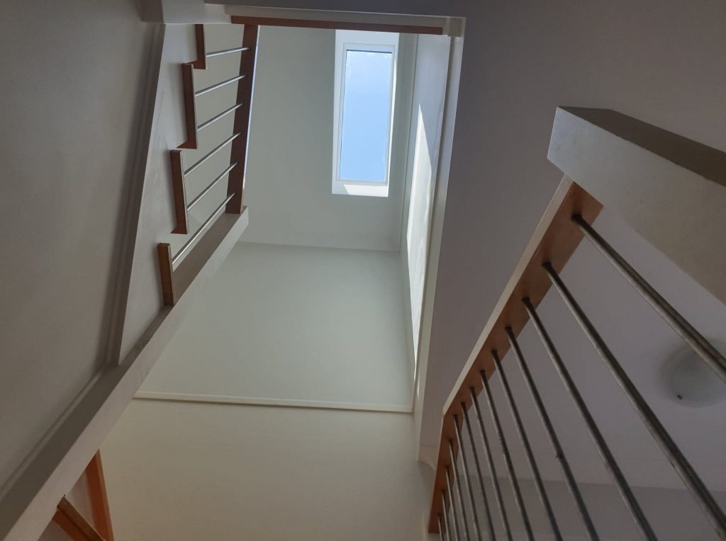 Skylight bringing natural light into a Brisbane home interior